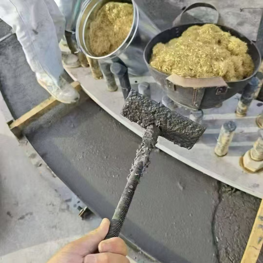 张店C120钢纤维高强无收灌浆料 轧机压缩机汽轮机发电机锻压设备底座灌浆材料